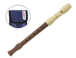 Flauta Hohner Alegra madera y plástico funda azul